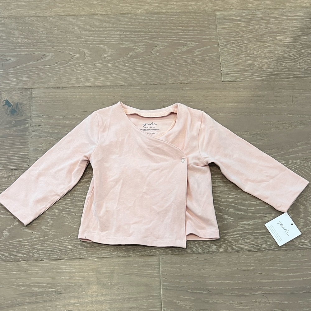 Pehr NWT Organic Essential Wrap Cardigan